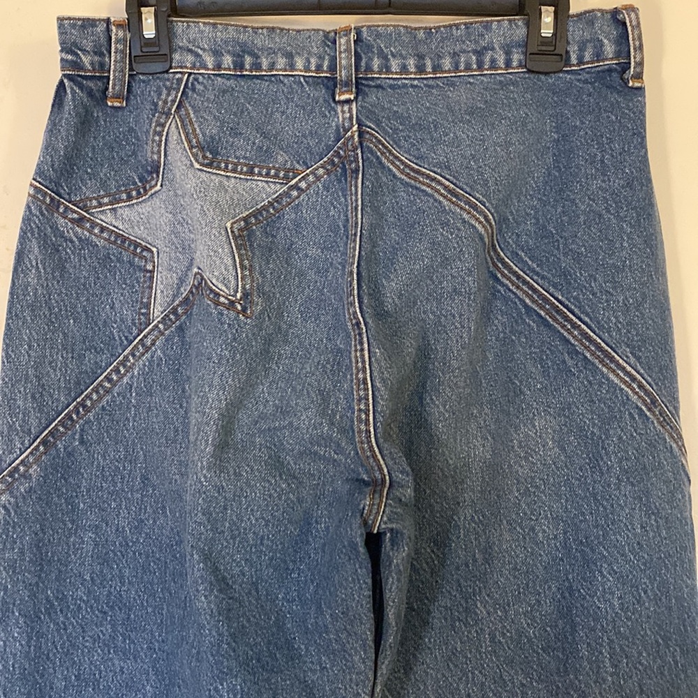 Reformation Star Pocket Ankle Jeans Size 31 Ultra High Rise Straight Iskar Wash